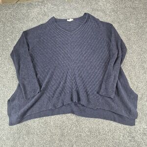 Eileen Fisher Oversized Sweater Womens Small Linen Cotton Lagenlook
